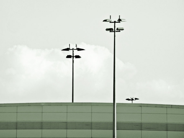 Photograph Eugenia Kyriakopoulou Airport Lights on One Eyeland